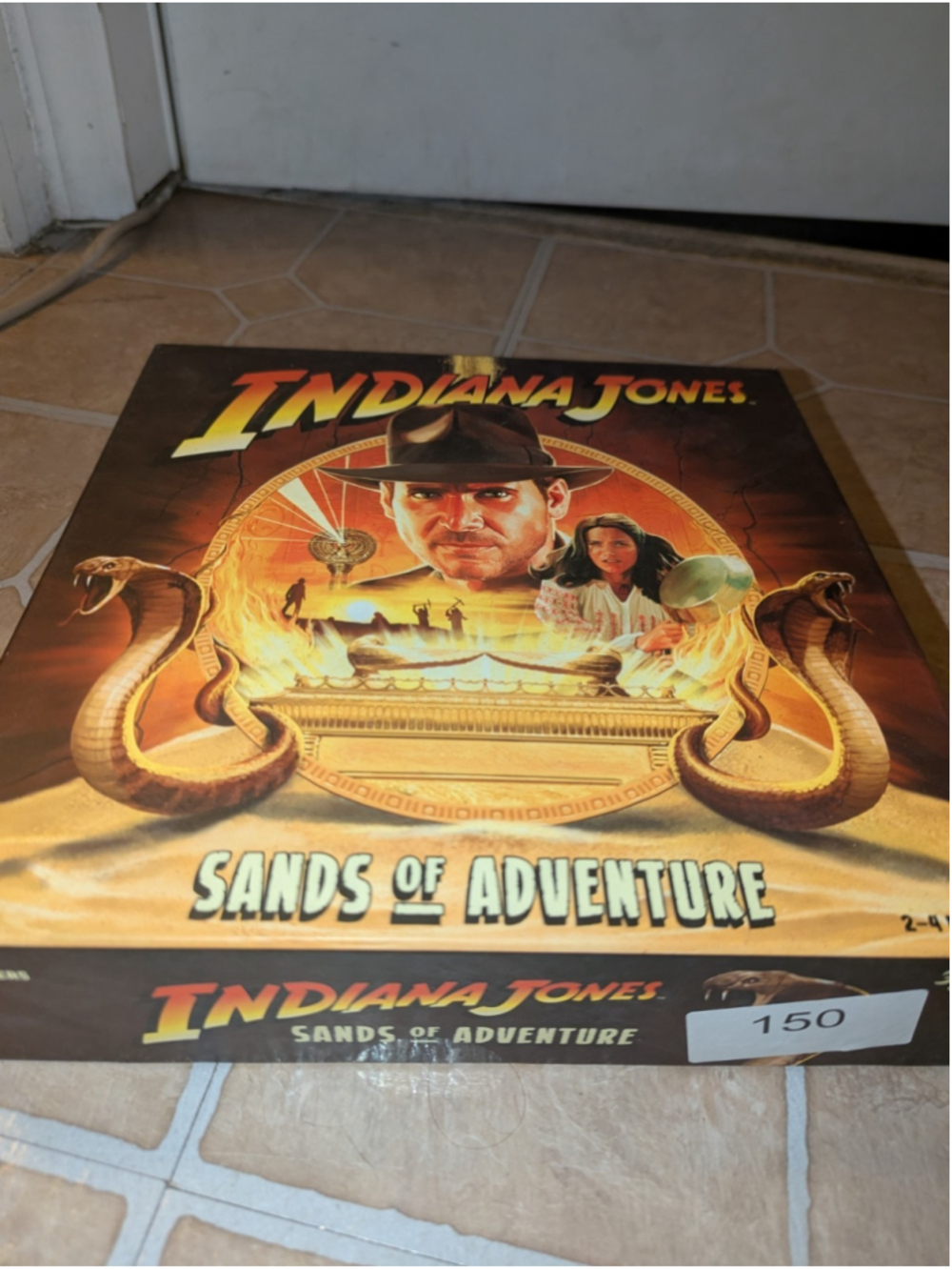 Indiana Jones Sands of Adventure Funko Family Board Game 2-4 Players Movie